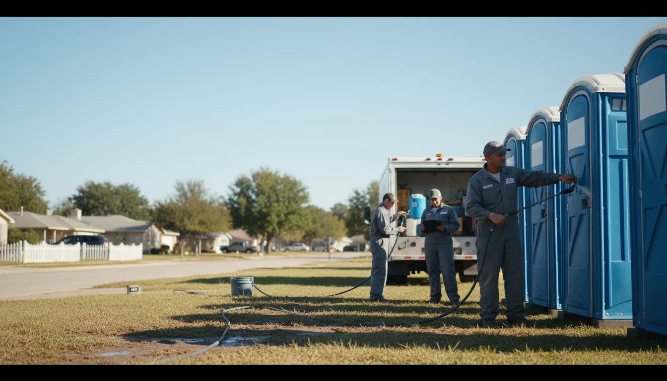 Long-Term Portable Toilet Rental in Holly Springs, MS near me